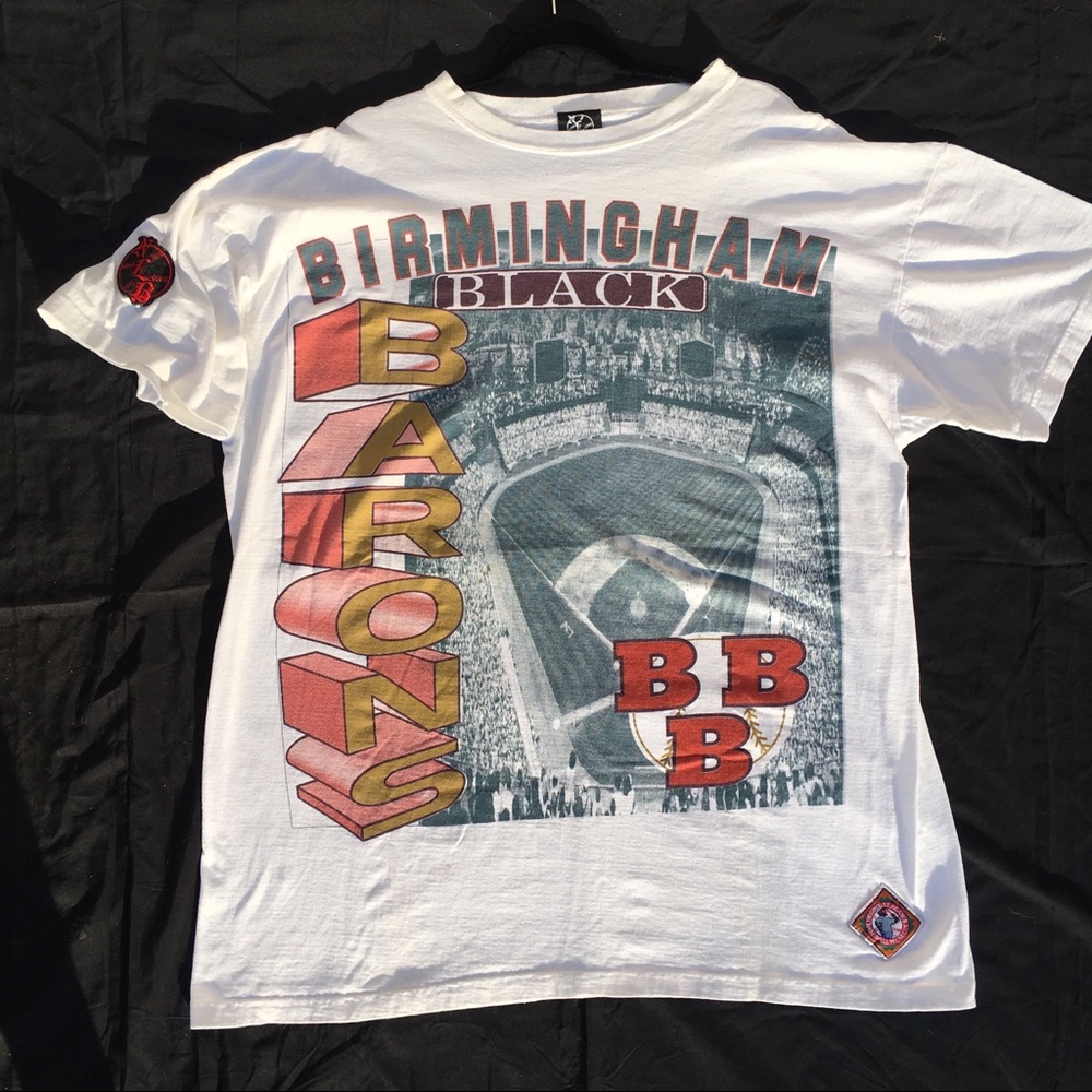 🔥Vintage Birmingham Black Barons T-Shirt
